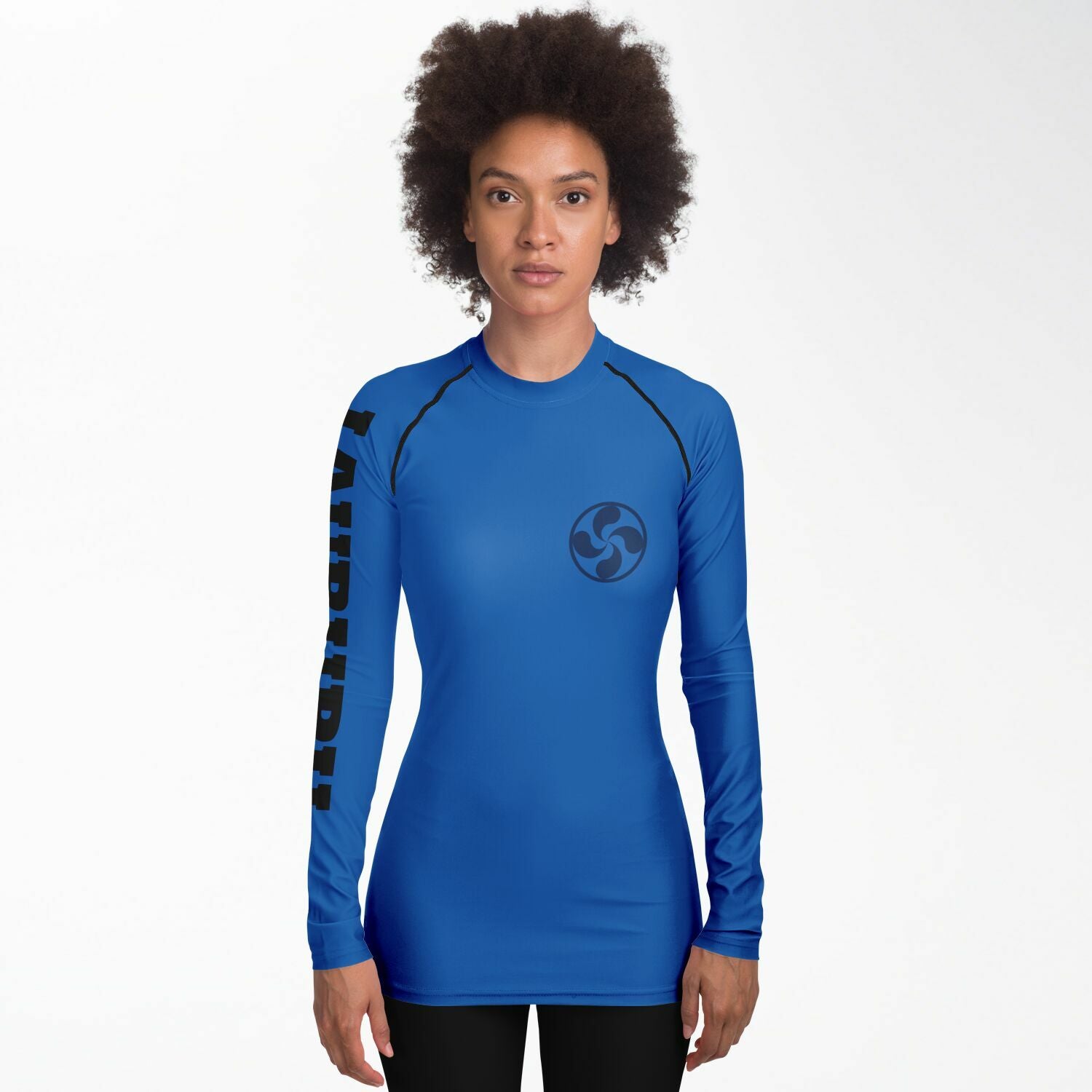 Women's Rashguard - Blue — Lauburu Grappling (Image 2)