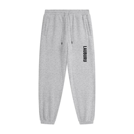 Coloured Unisex Heavyweight Fleece Joggers — Lauburu Grappling (Image 1)