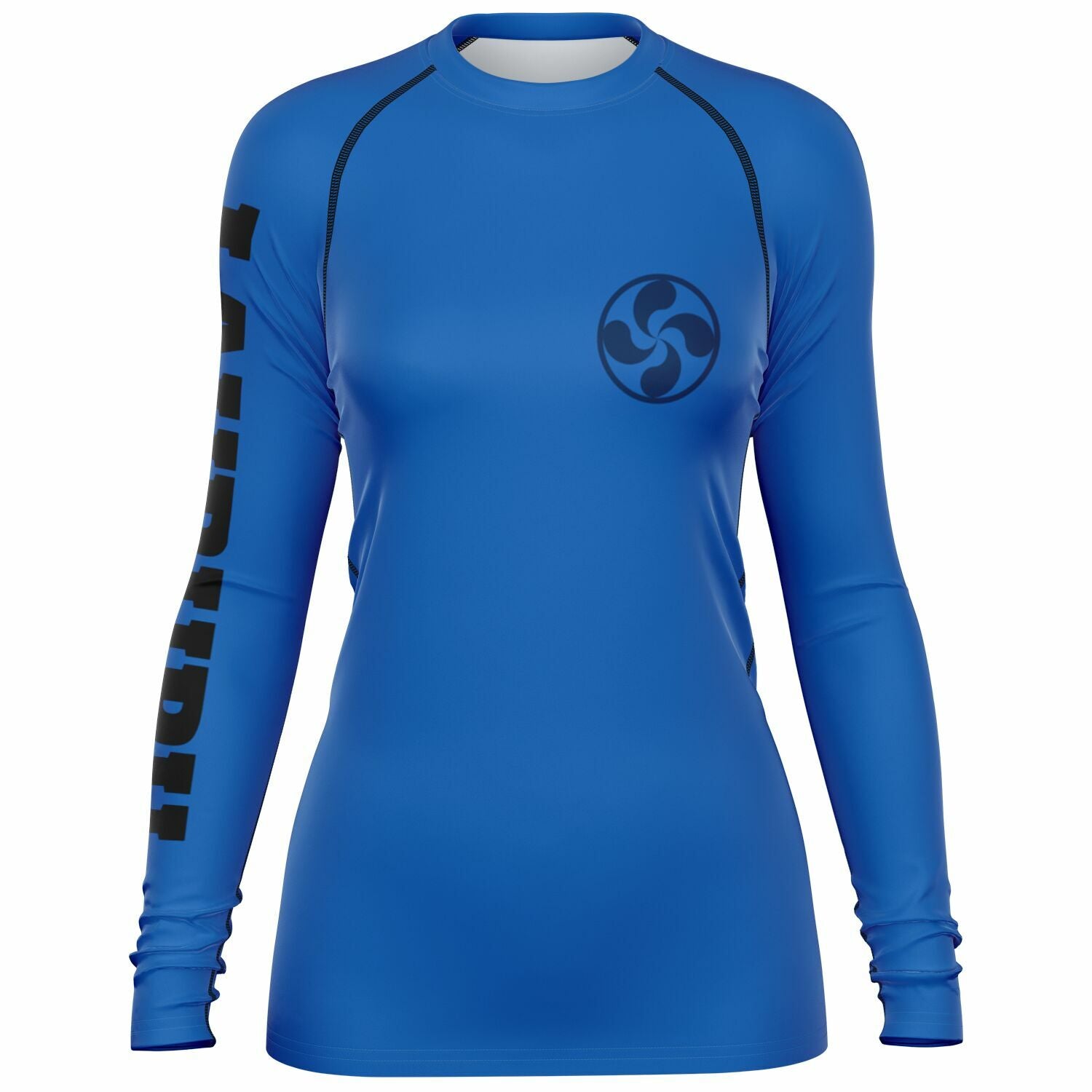 Women's Rashguard - Blue — Lauburu Grappling (Image 1)