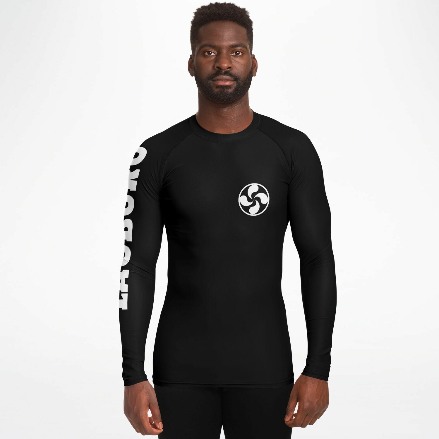 Men's Rashguard - Black — Lauburu Grappling (Image 6)