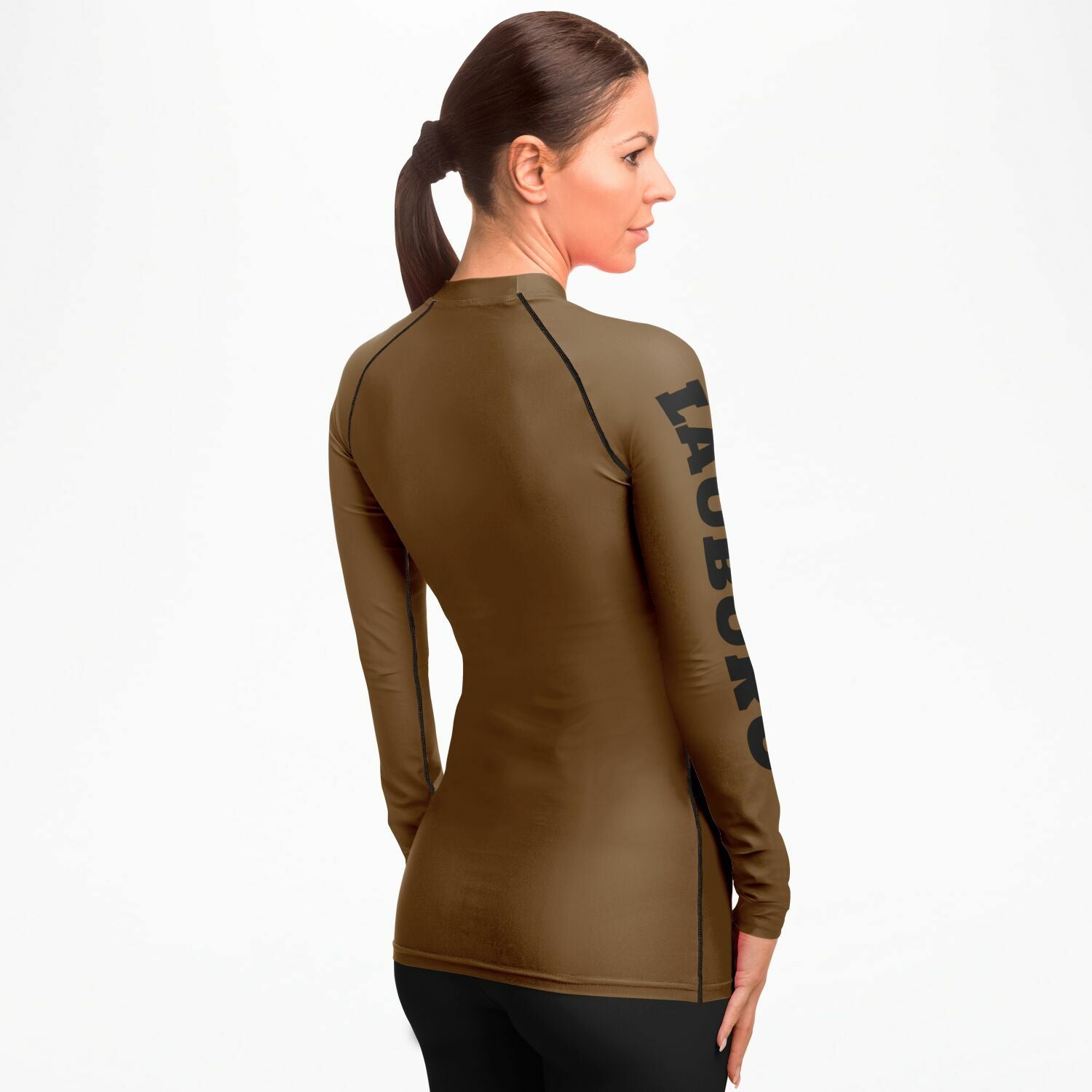Women's Rashguard - Brown — Lauburu Grappling (Image 9)