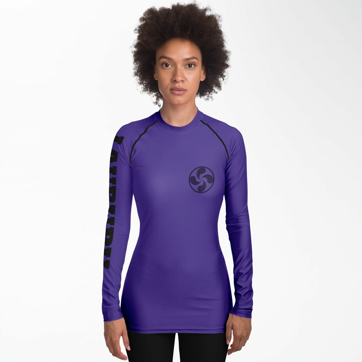 Women's Rashguard - Purple — Lauburu Grappling (Image 2)