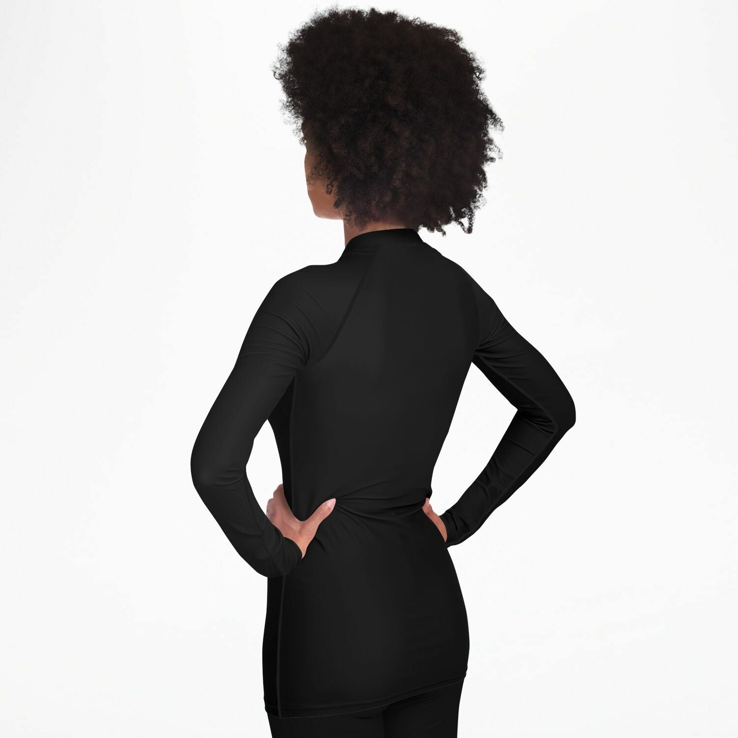 Women's Rashguard - Black — Lauburu Grappling (Image 5)