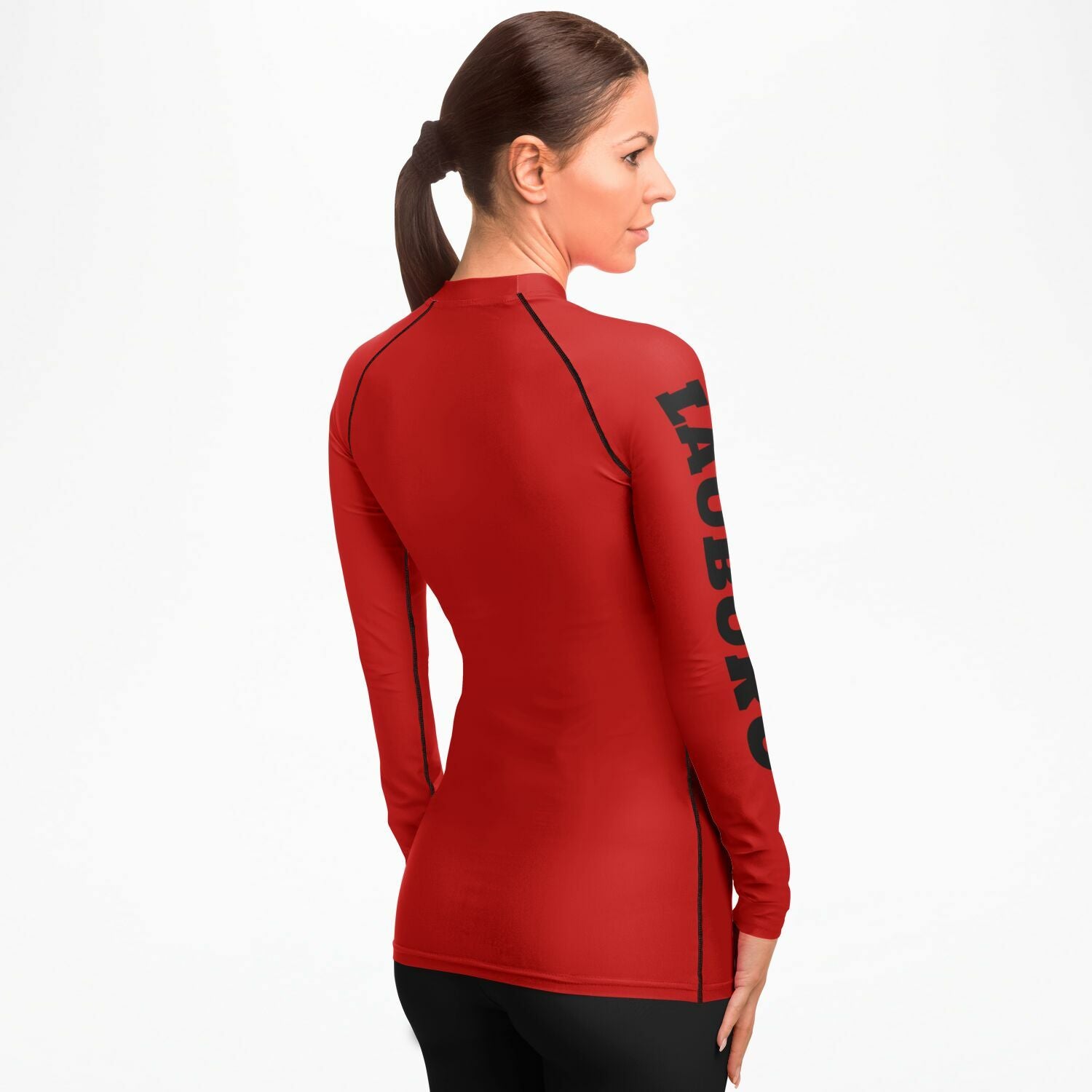 Women Rashguard - Red — Lauburu Grappling (Image 9)