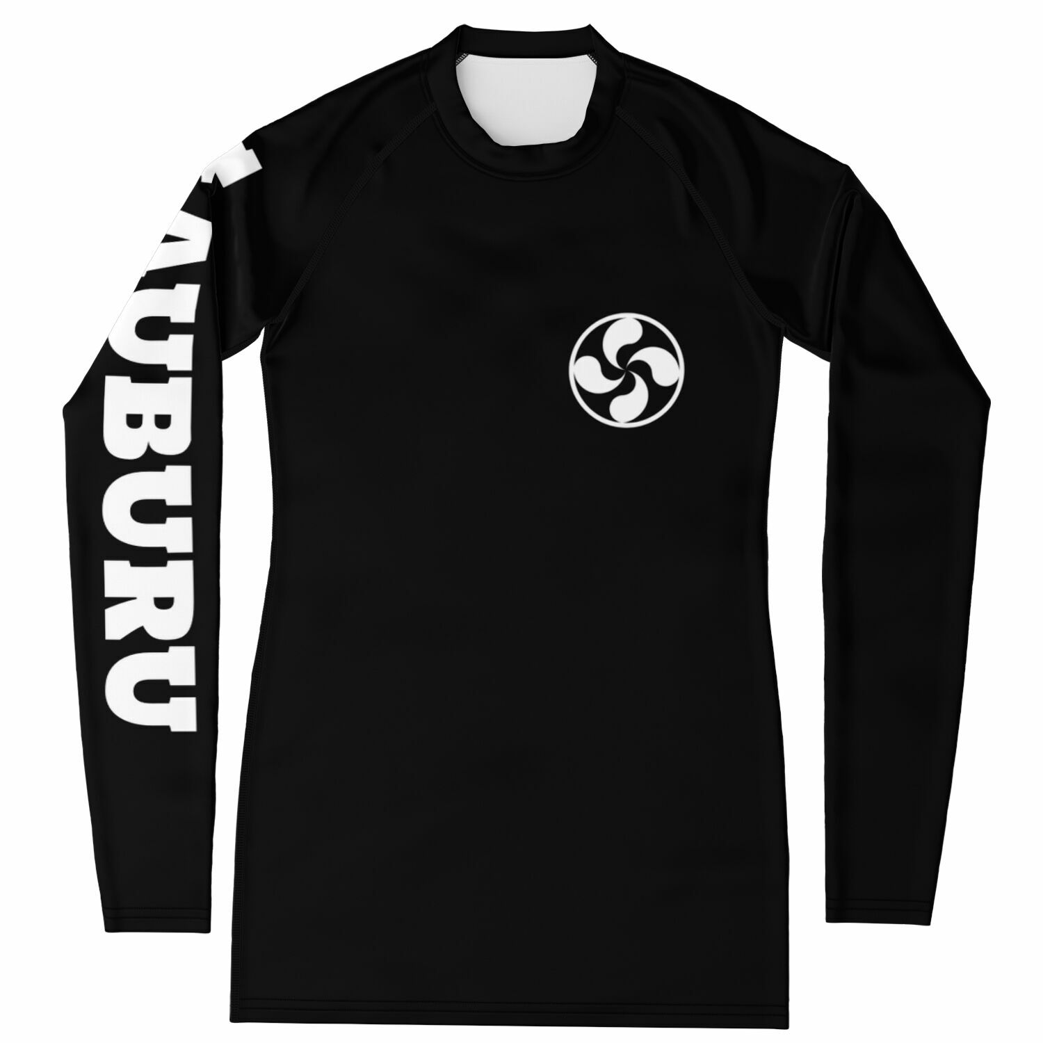 Women's Rashguard - Black — Lauburu Grappling (Image 4)
