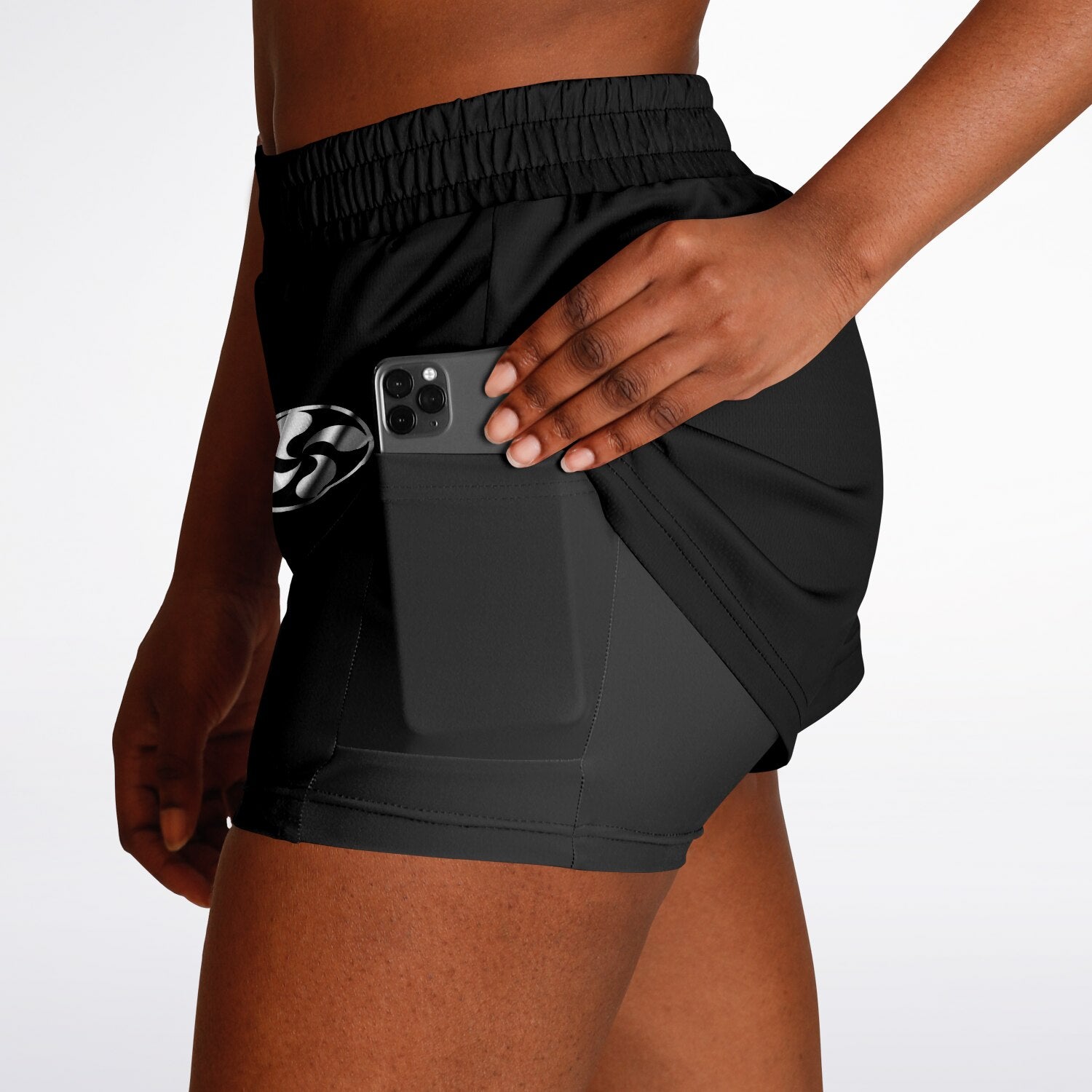 Unisex Grappling Shorts - Black — Lauburu Grappling (Image 12)