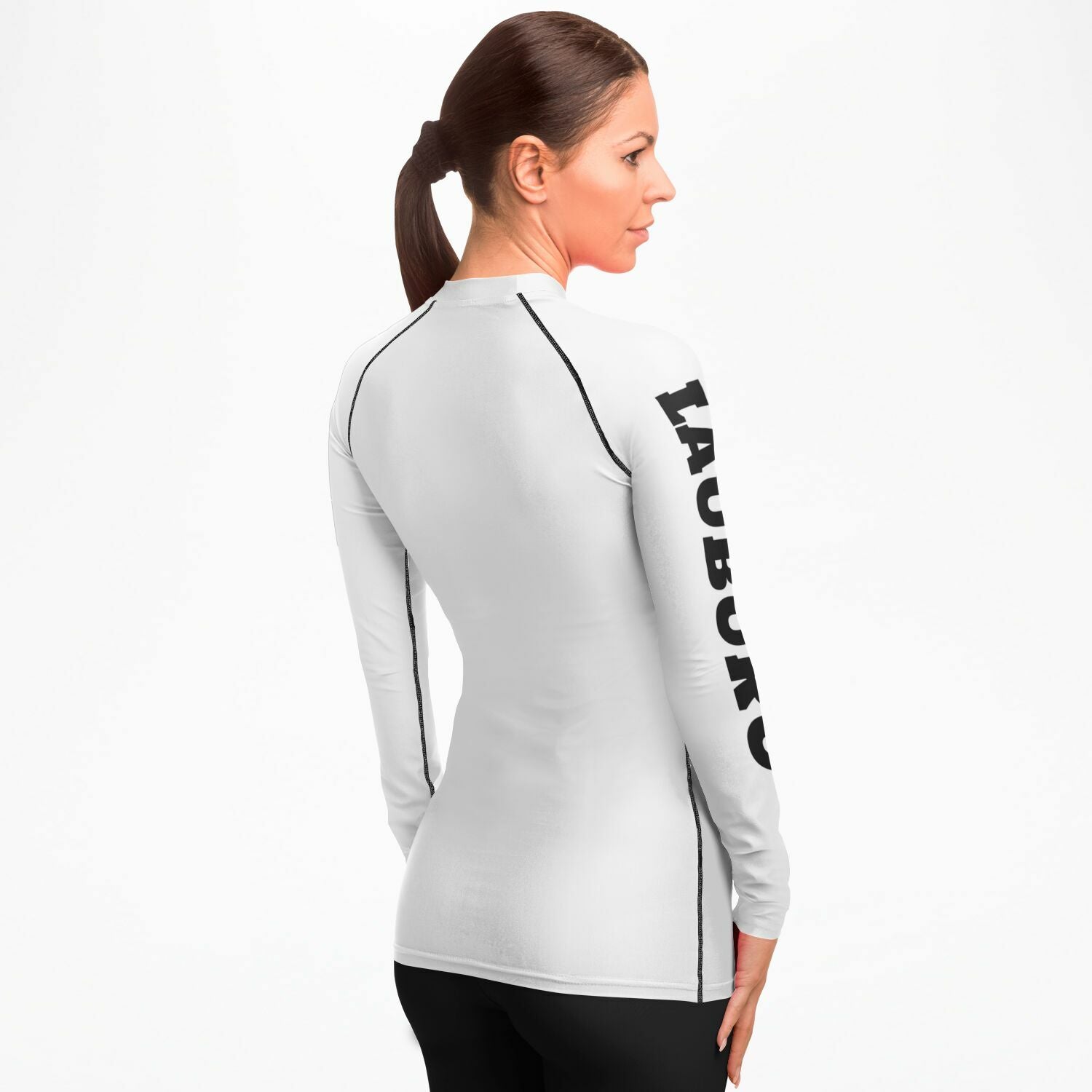 Women's Rashguard - White — Lauburu Grappling (Image 9)