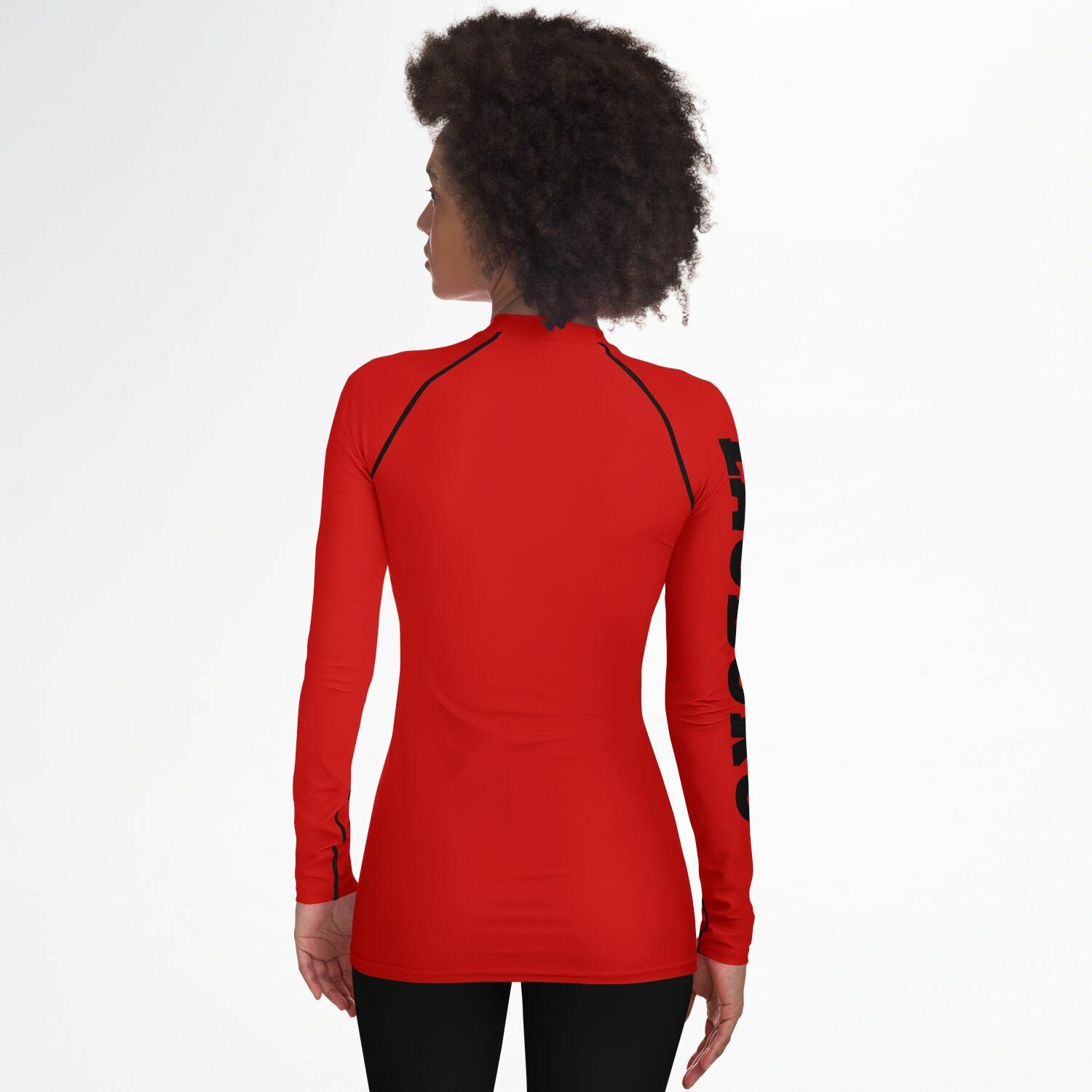 Women Rashguard - Red — Lauburu Grappling (Image 3)