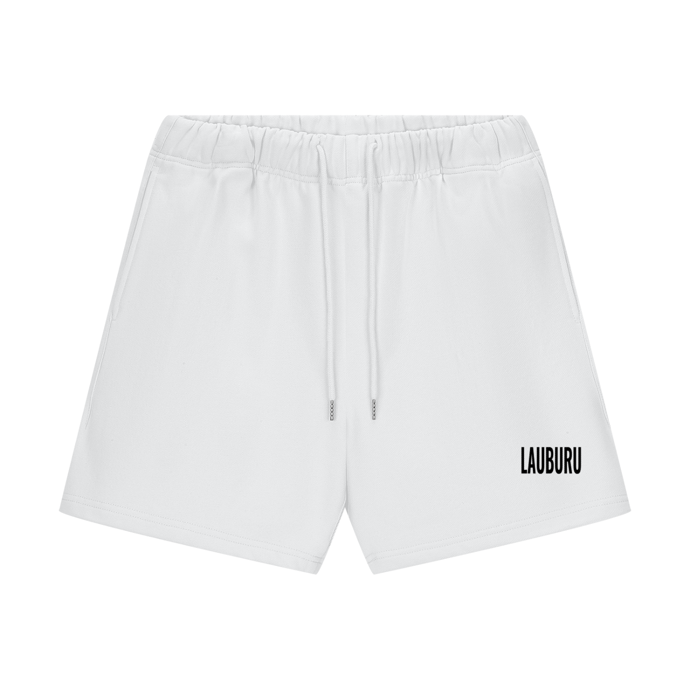 Coloured Unisex Heavyweight Fleece Loose Fit Shorts — Lauburu Grappling (Image 2)