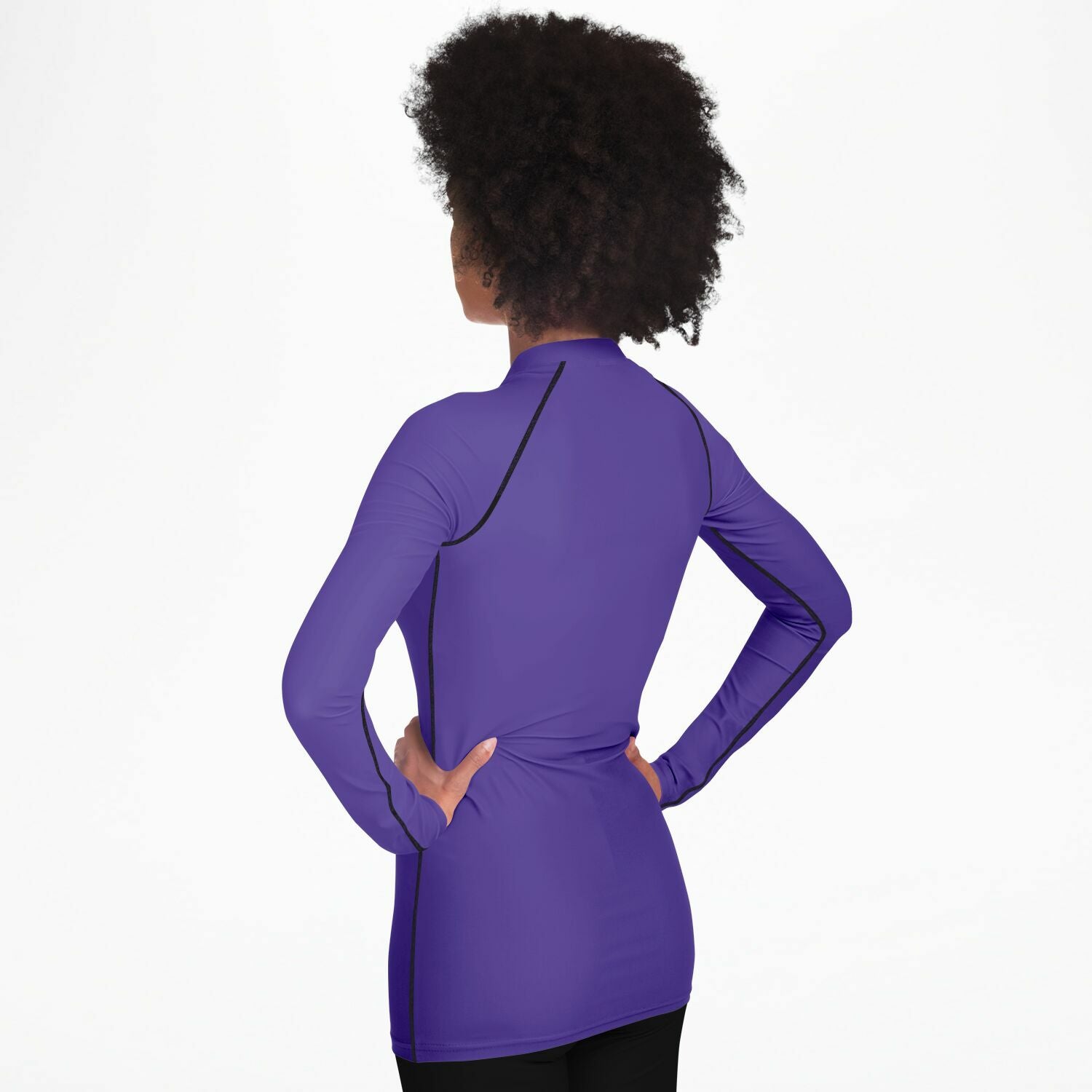 Women's Rashguard - Purple — Lauburu Grappling (Image 5)