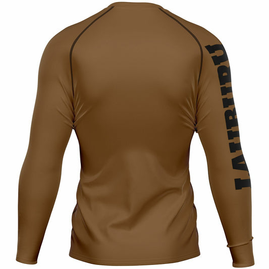 Men's Rashguard - Brown