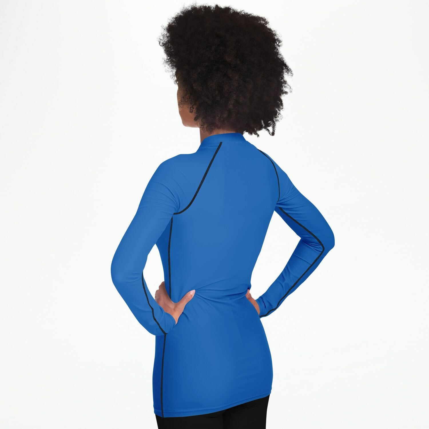 Women's Rashguard - Blue — Lauburu Grappling (Image 5)