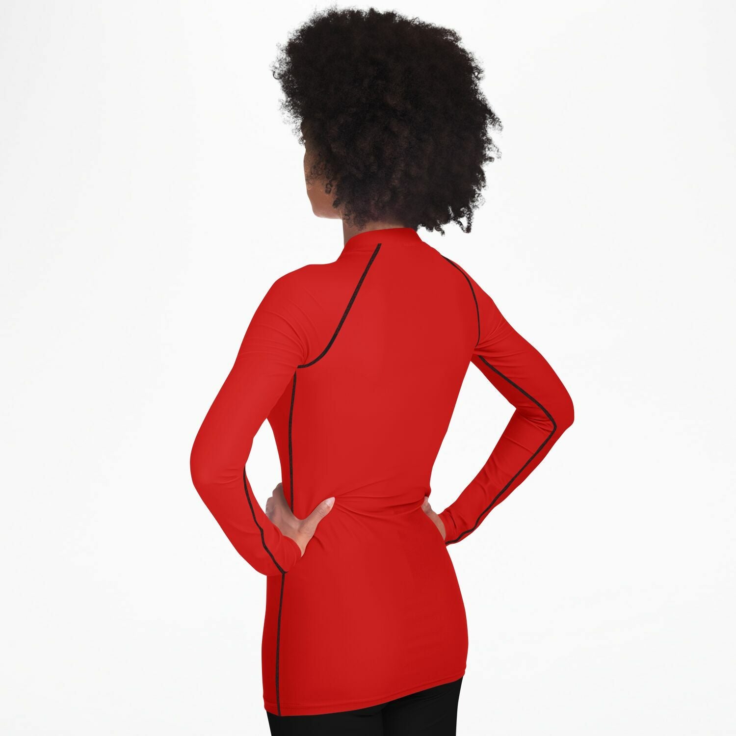 Women Rashguard - Red — Lauburu Grappling (Image 6)