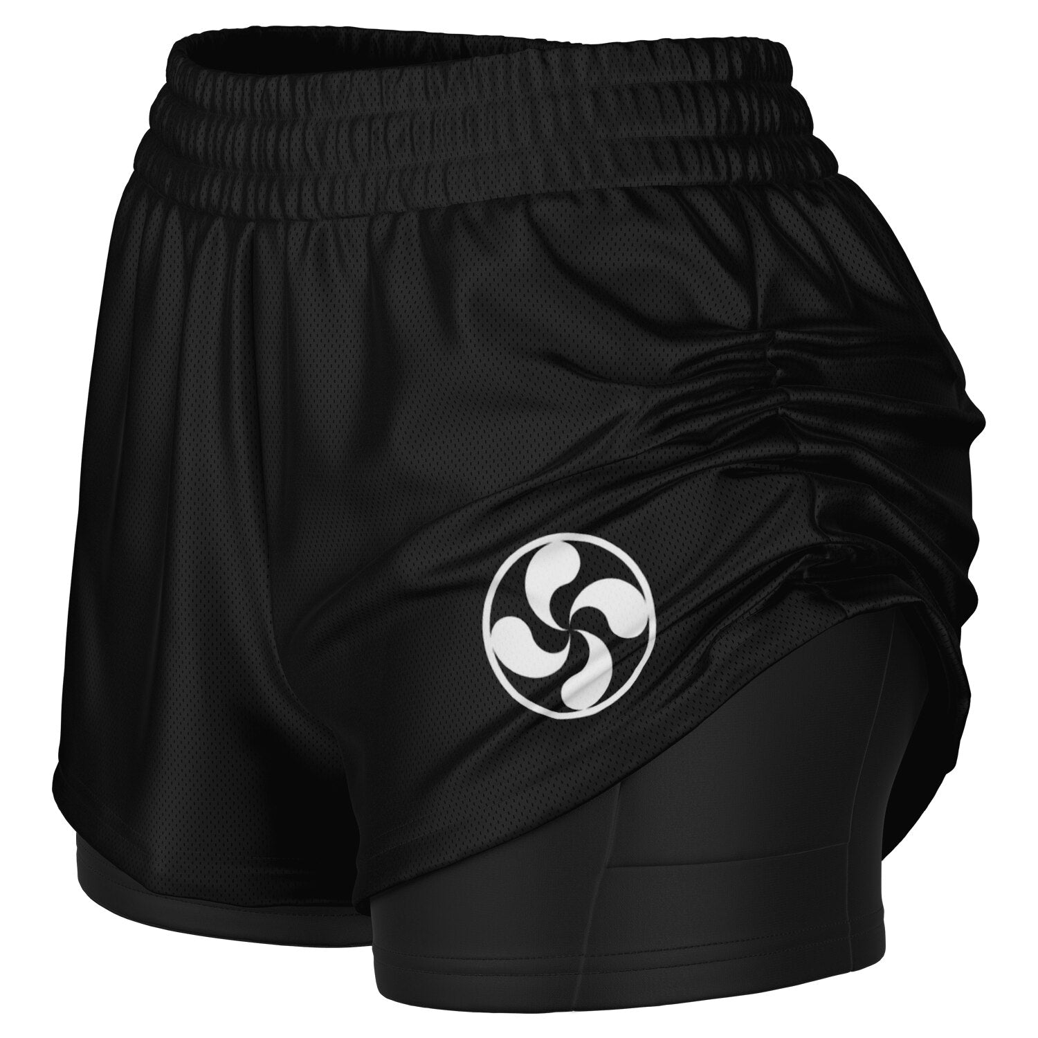 Unisex Grappling Shorts - Black — Lauburu Grappling (Image 6)