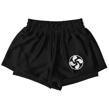 Unisex Grappling Shorts - Black — Lauburu Grappling (Image 1)