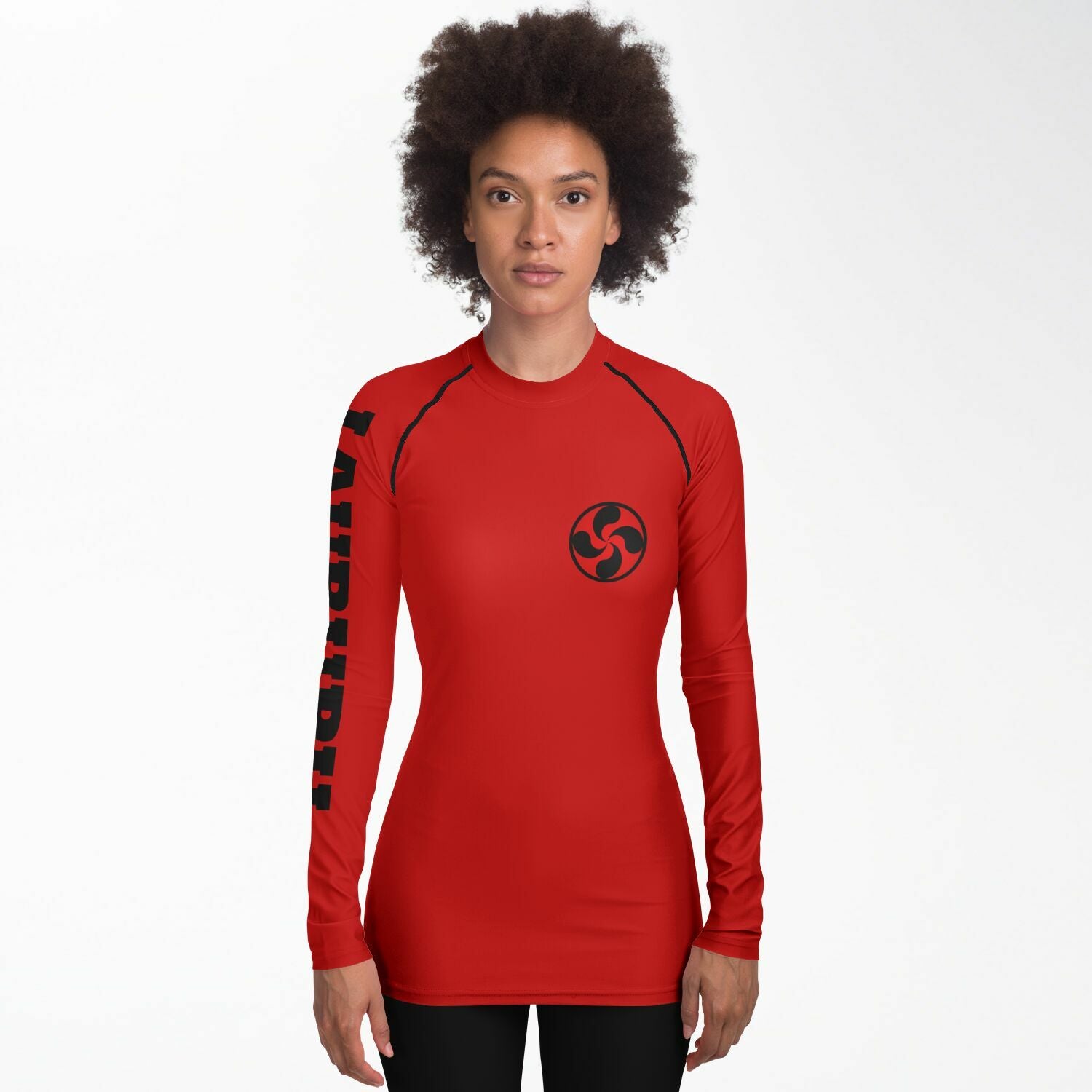Women Rashguard - Red — Lauburu Grappling (Image 2)