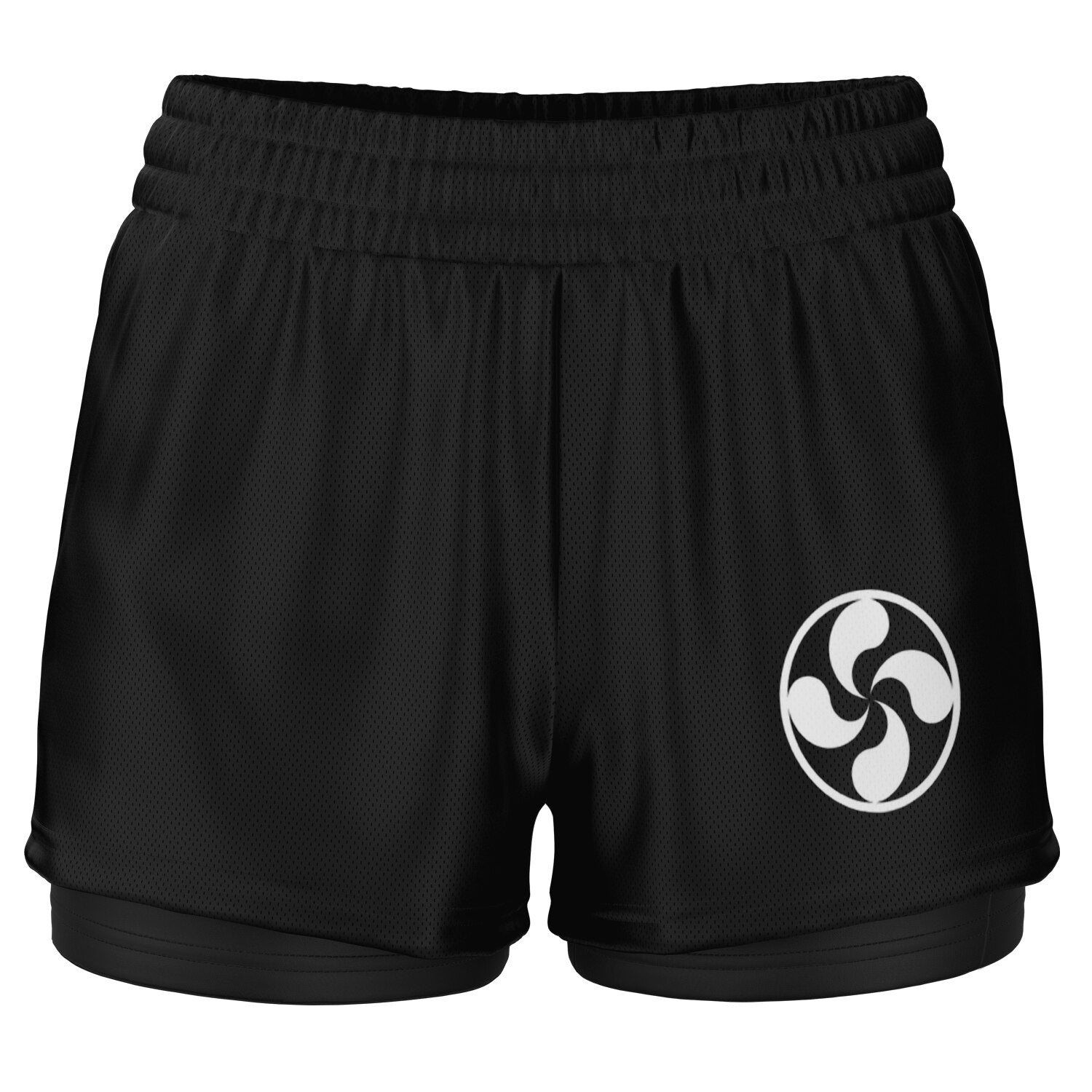Unisex Grappling Shorts - Black — Lauburu Grappling (Image 4)