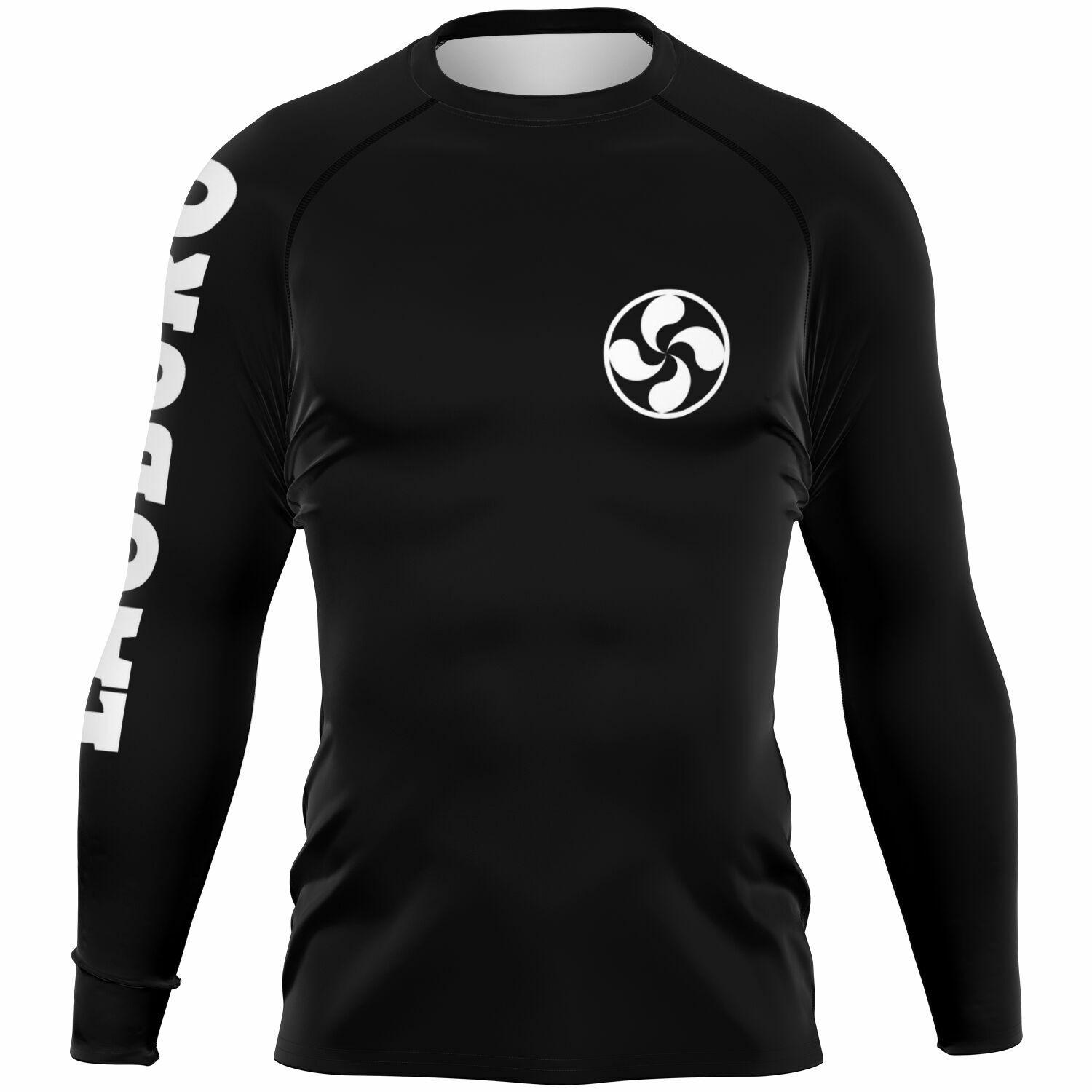 Men's Rashguard - Black — Lauburu Grappling (Image 1)