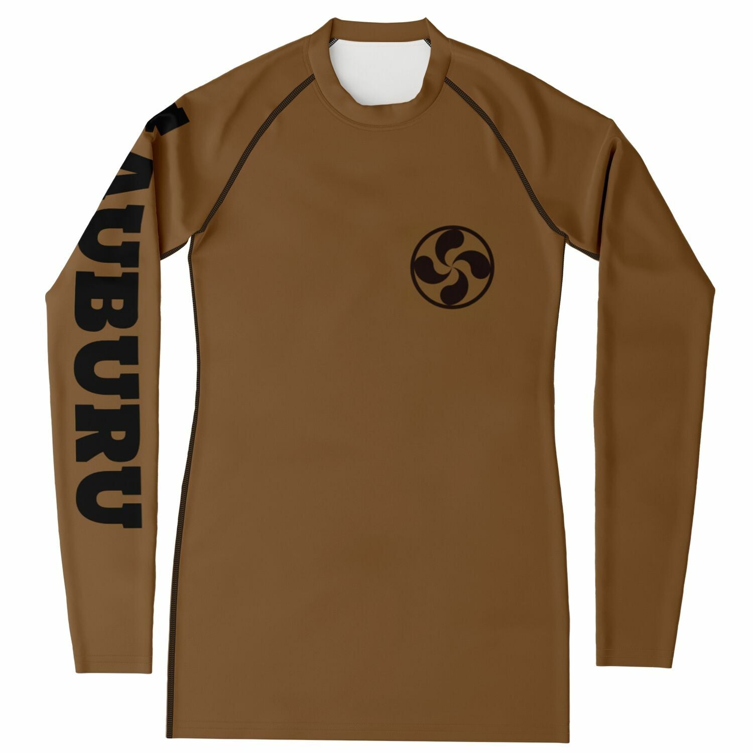 Women's Rashguard - Brown — Lauburu Grappling (Image 4)