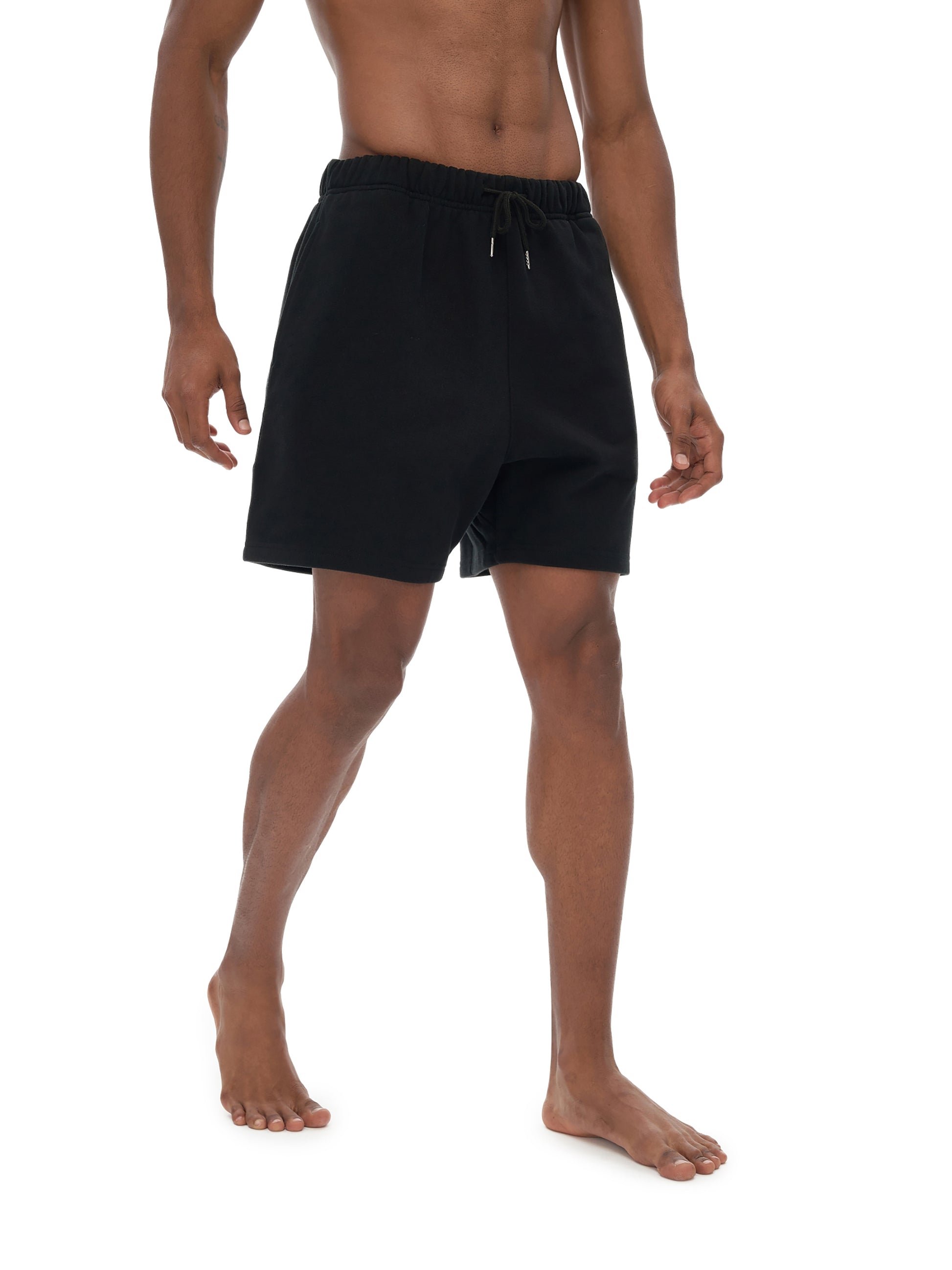 Coloured Unisex Heavyweight Fleece Loose Fit Shorts — Lauburu Grappling (Image 7)